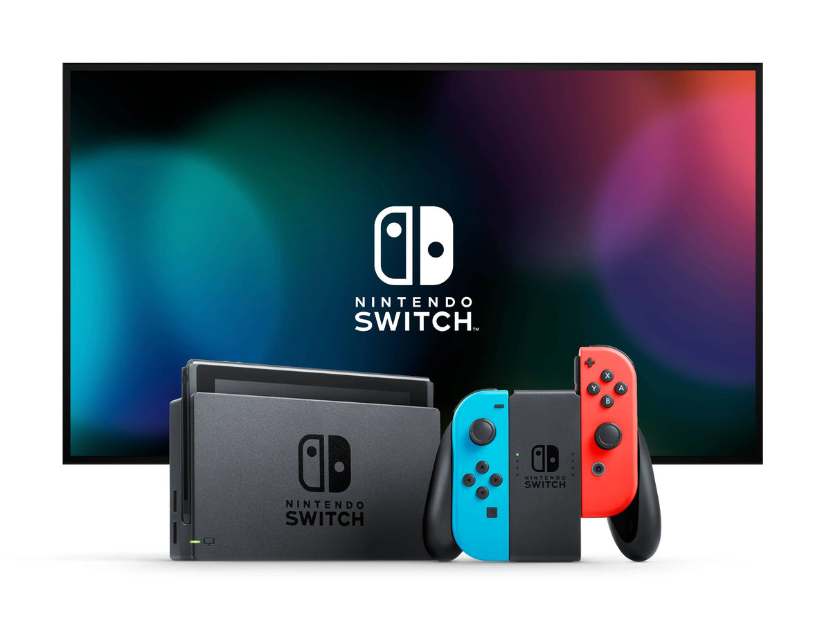 GAME HANDHELD NINTENDO NEON 32GB HADSKABAA CONSOLE SWITCH