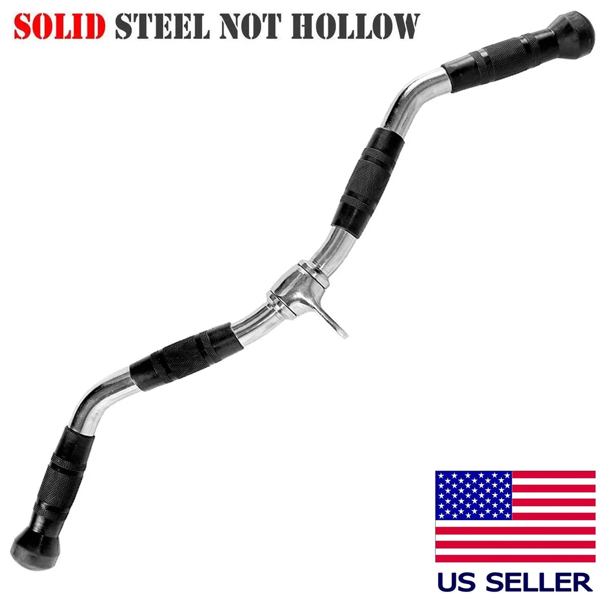 pull pushdown attachments cable inches Fitness Maniac 30 gym handle triceps workout tricep machine down accessories exercise bar men tricept home attachment for bar curl