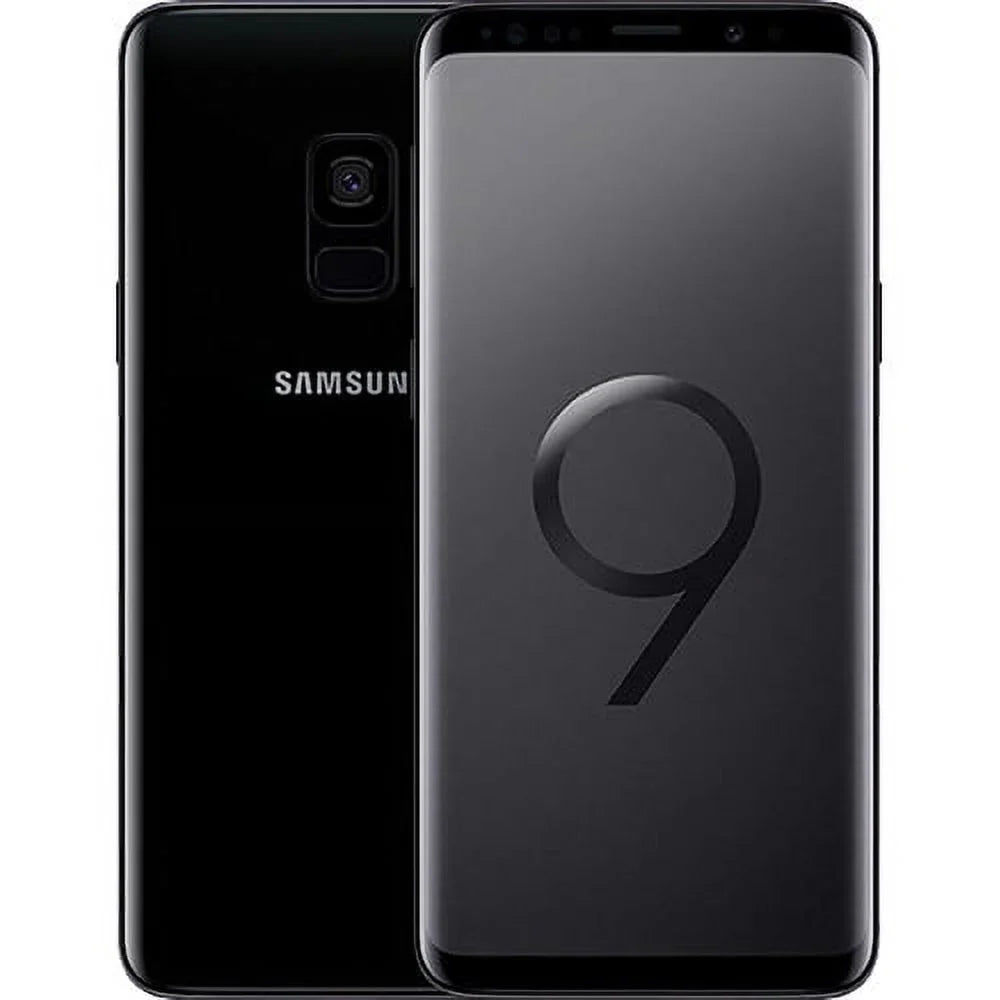 (Refurbished) Smartphone SM-G960 64gb Unlocked Black Restored S9 Galaxy