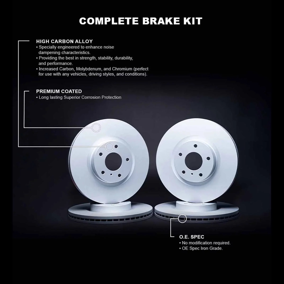 SRT-4 Fits 2013-2014 Brake CALIBER CHRYSLER Rotor R1 2008-2009 Carbon Wdpn2 39029 DODGE 200, R1 Coated Concepts Concepts select: