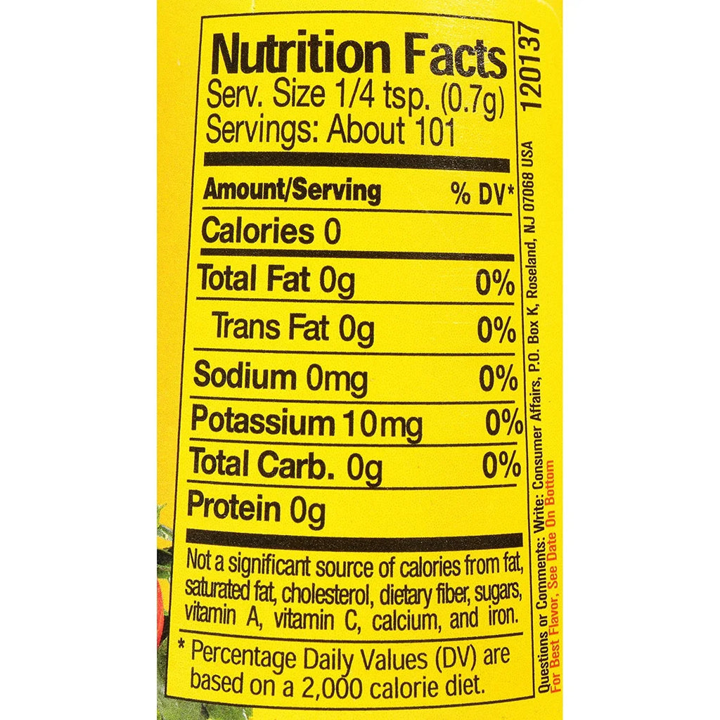 Blend, (Pack Seasoning oz. 12) Salt-Free Spicy of Bottles Dash Extra 2.5