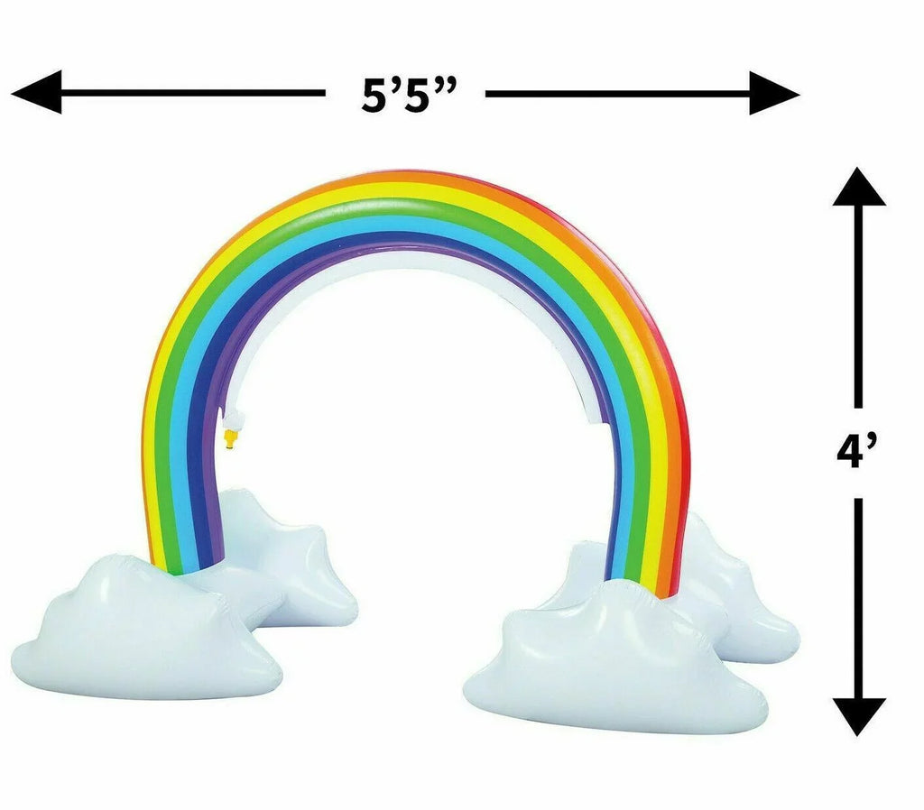 Infants 5 for Boys, Year 3 7 Toy, Rainbow Toddlers, Summer Backyard liquid Children 8 Toy Inflatable Spray Girls Kids, for 4 Old exterior Pool Fun Sprinkler 6