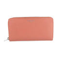 zipper leather long wallet Pre-Owned round BALENCIAGA (Good) essential Balenciaga 519641 pink salmon
