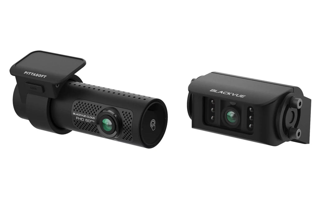 BlackVue 1080p DR770X-2CH-TRUCK Front & 60FPS Card 64GB + With WiFi GPS Dash Cam Waterproof Exterior Cloud-Ready |