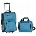'- 2 Rockland TURQUOISE SET PC TURQUOISE LUGGAGE