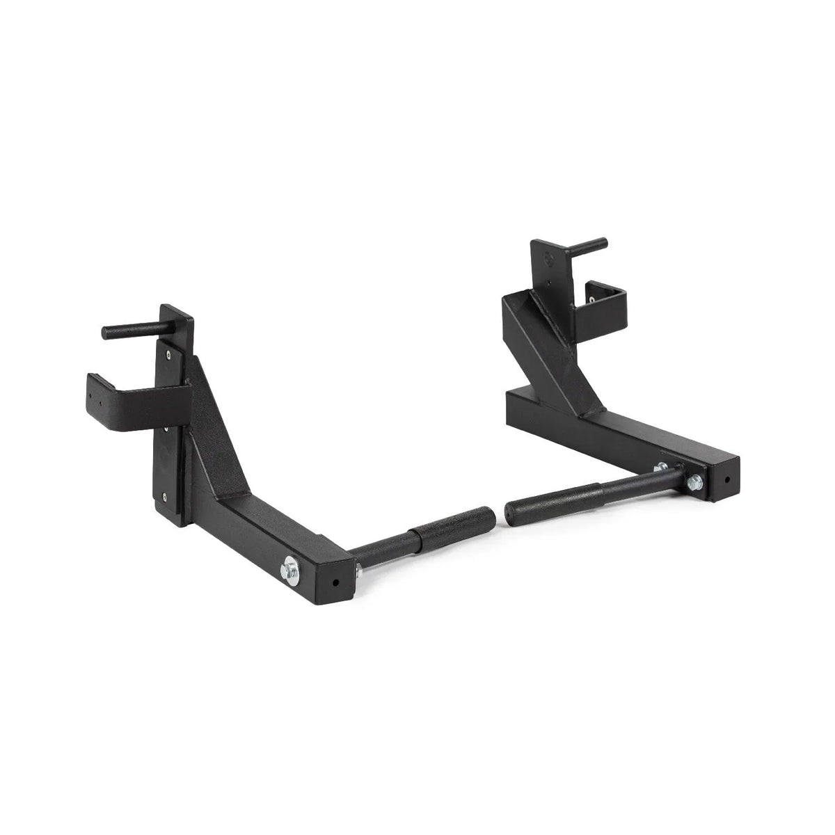 Steel 3” Rack Dip Fitness Bars, 880 Titan J-Hook Attachment, Series Capacity, Mounted X-3 X LB Fits Tubular Dip 3” design
