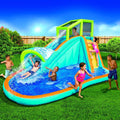 Pool Huge in Slide (14 liquid Sprinkler Wall 8 Long High) and Feet Built Banzi Inflatable Wave Feet by Kids - liquid with