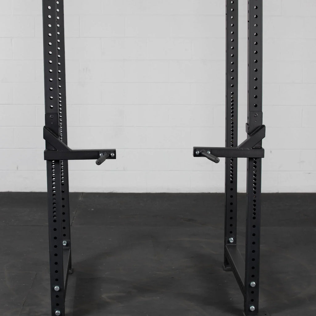 Steel 3” Rack Dip Fitness Bars, 880 Titan J-Hook Attachment, Series Capacity, Mounted X-3 X LB Fits Tubular Dip 3” design