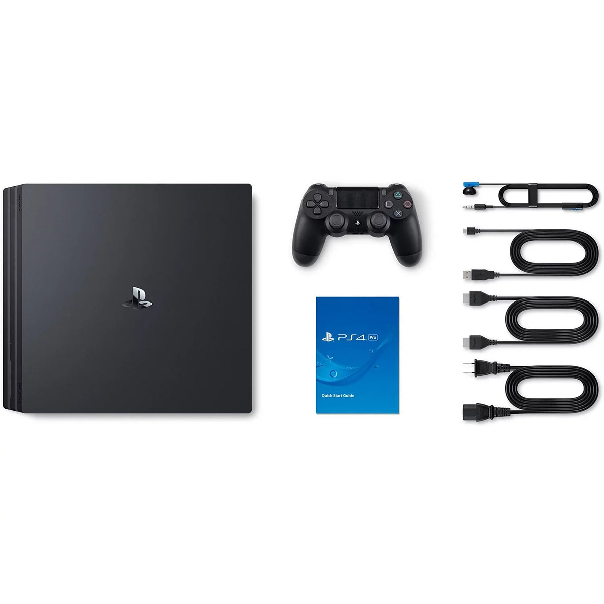 4 Pro Console, PlayStation Black, Restored (Refurbished) CUH-7115 1TB Gaming