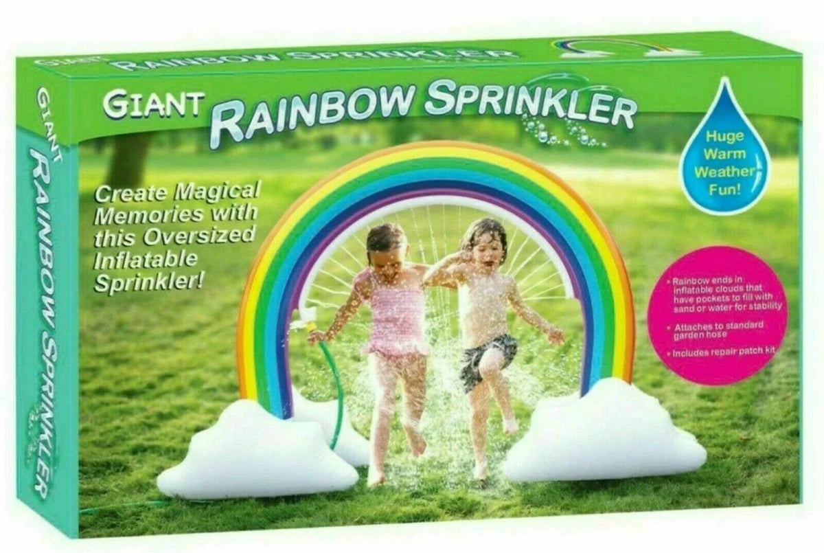 Infants 5 for Boys, Year 3 7 Toy, Rainbow Toddlers, Summer Backyard liquid Children 8 Toy Inflatable Spray Girls Kids, for 4 Old exterior Pool Fun Sprinkler 6