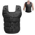 Tomfoto Exercise Training Loading Jacket Adjustable Cloth Max Strength Weight (Empty) Oxford Weight 50kg Loading Vest Weighted