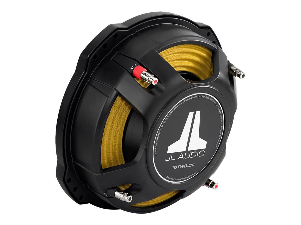 AUDIO driver Subwoofer - Watt - JL car 10TW3-D4 for 400 10" - -