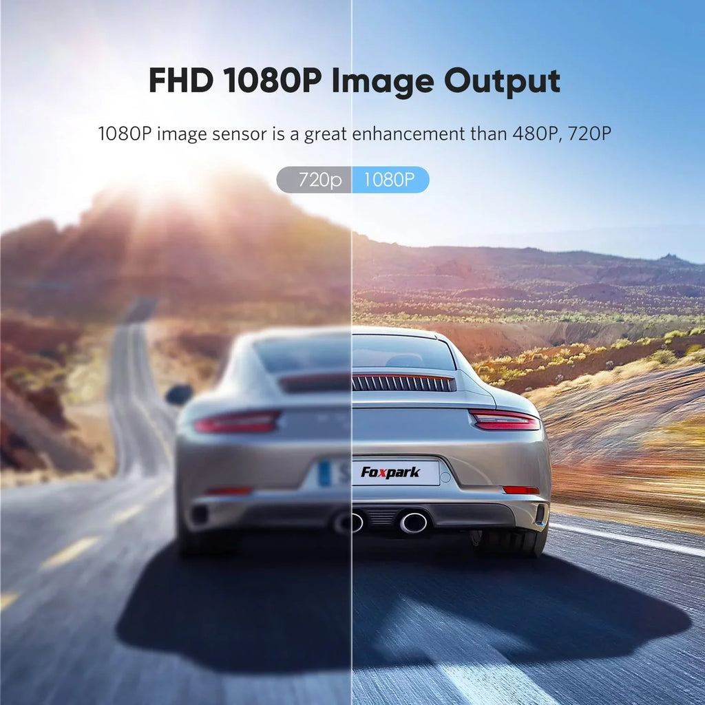 Camera Backup Camera Solar IP69K Truck, Cameras Wireless with Rear Waterproof View System 1080P Van, RV Reverse for Under 2 Cameras, 33FT Wireless