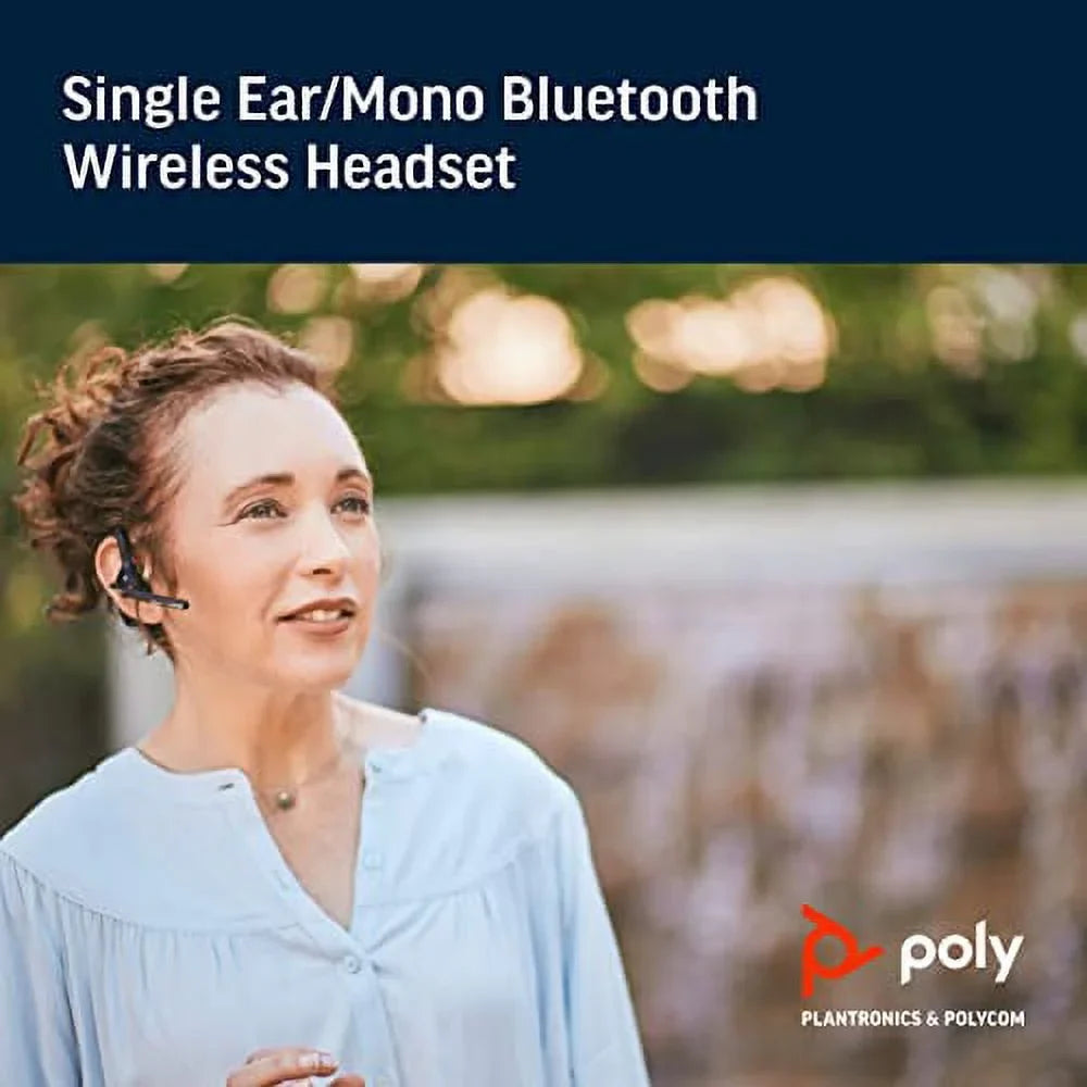 '- and/or your (Monaural) Zoom with Compatible to Noise - Single-Ear UC 5200 PC Voyager Works Teams, (Poly) Canceling more Headset USB-A - Bluetooth - Mac to - connect & Plantronics