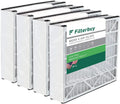 Pleated Trion for AC HVAC MERV Filters 8 Filterbuy (4-Pack) Furnace Air Air Bear 255649-101 16x25x3