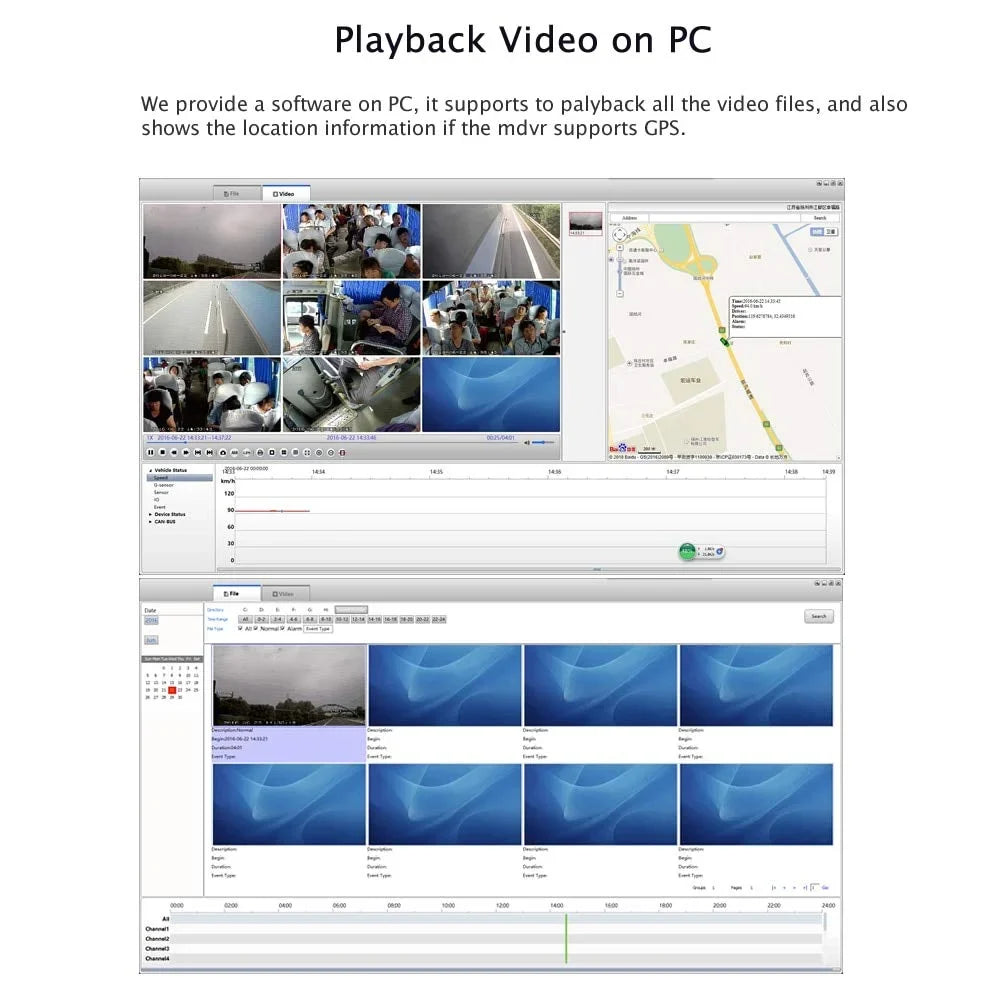 2.0MP Bus Mobile 4pcs DVR Video Kit Monitor 4G 1080P IR Remote 4CH HDD for Phone Side MDVR PC Rear Live 7 WiFi View Recorder JOINLGO Truck RV Camera Vehicle inch Van GPS Car on View