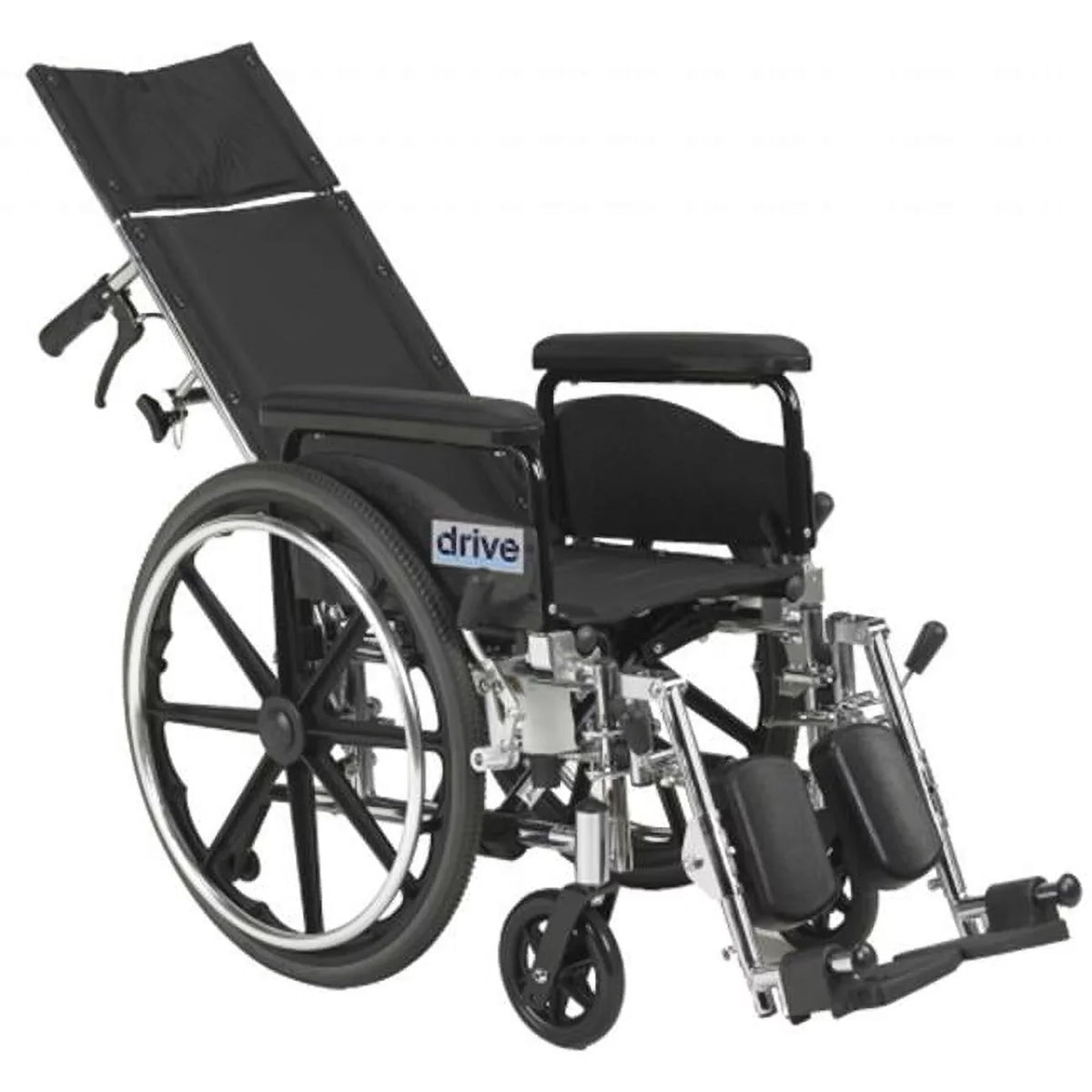 18'' with Reclining Plus Viper GT Full Wheelchair Arms
