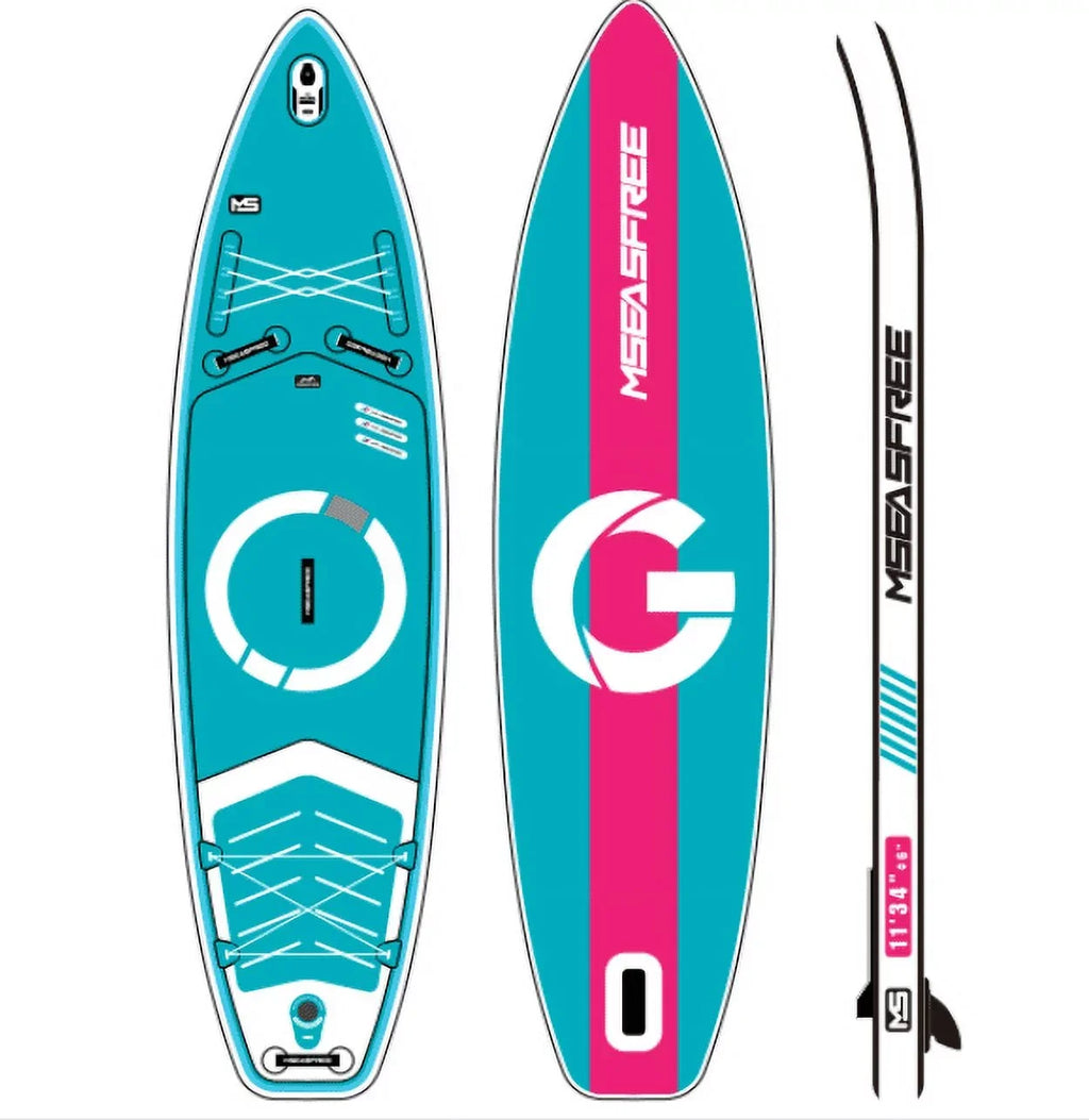 Inflatable With Board Paddle Up Stand Accessories 11'x34"x6"
