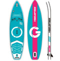 Inflatable With Board Paddle Up Stand Accessories 11'x34"x6"