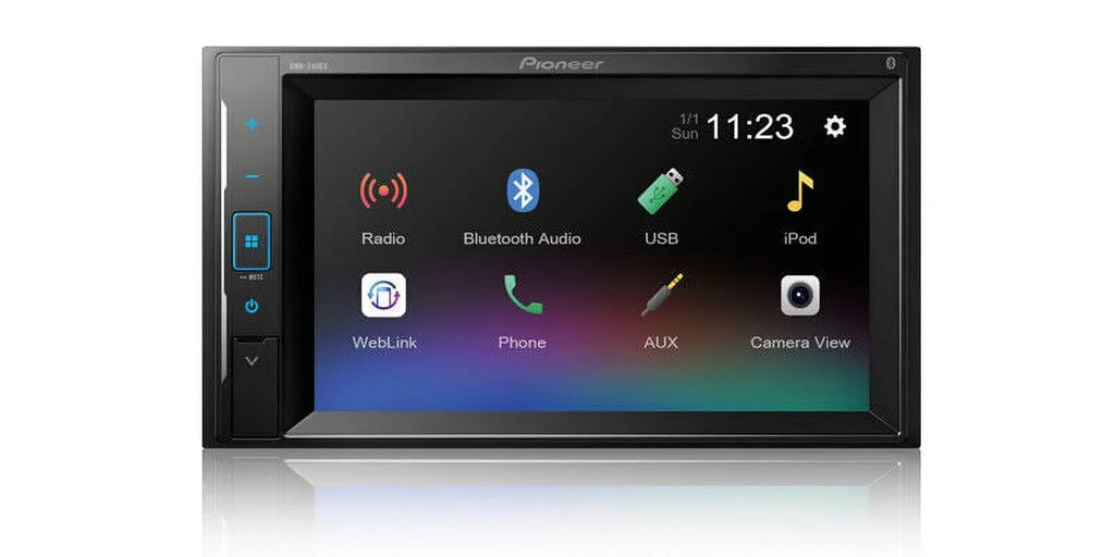'+ Camera DMH-240EX Receiver XX-20C 6.2" Touchscreen Rearview Pioneer Backup Bundle Car