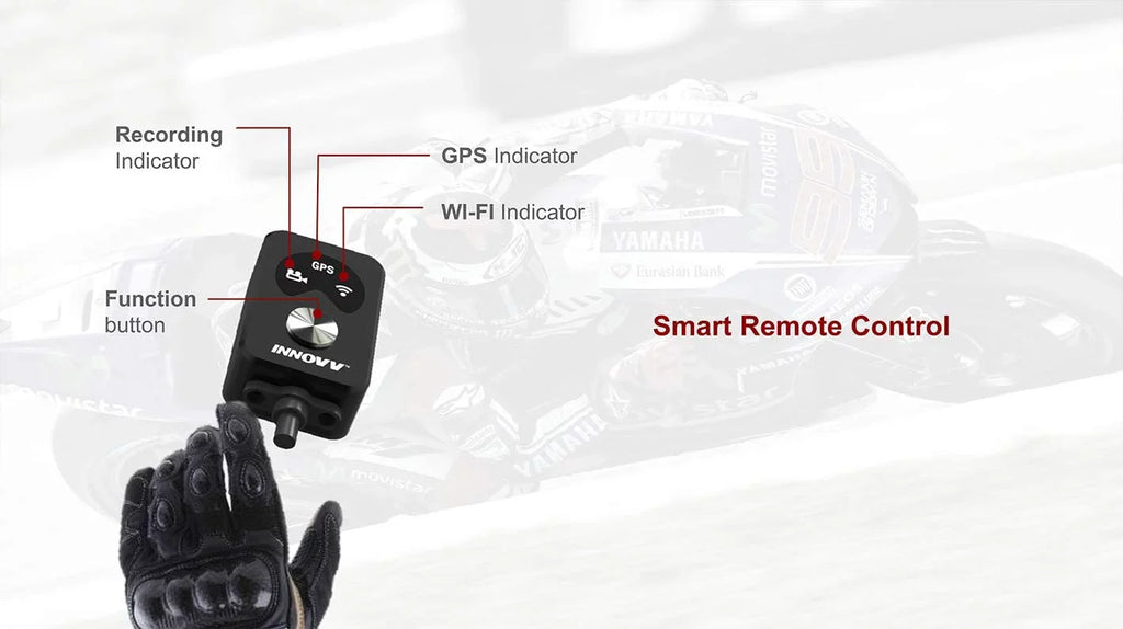GPS, Motorcyle Motocam Ultra HD Mode INNOVV Dual (32GB) Channel Parking WiFi, 4K and liquid Resolution, Resistance K5 with IP67