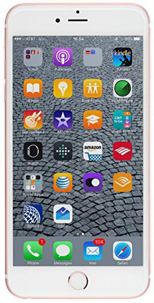 iPhone Colors 6S Gold/White) Multi (Rose iOS Smartphone GSM (Refurbished) Plus Unlocked Restored 64GB