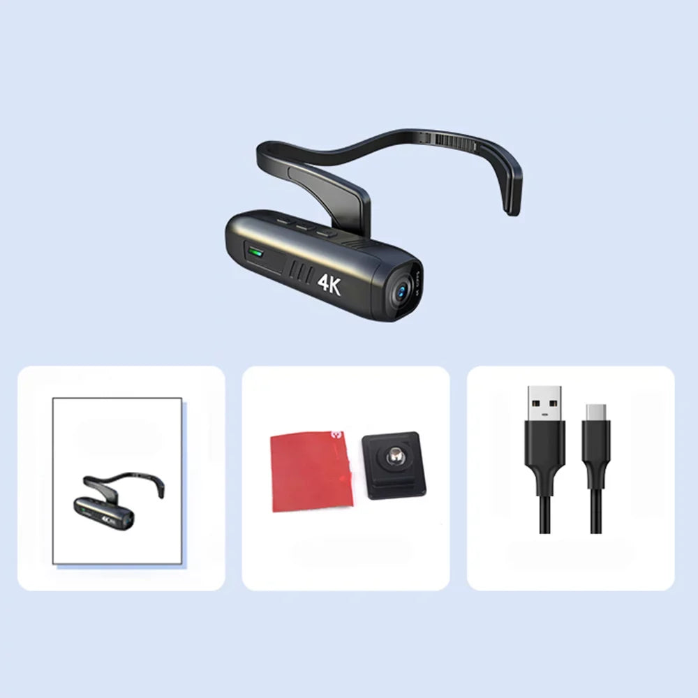 Video Camera Camcorder, Recording Vlog 120°Wide for WiFi Control Camera 4K with Angle Lens, Sport Video APP Radirus-2
