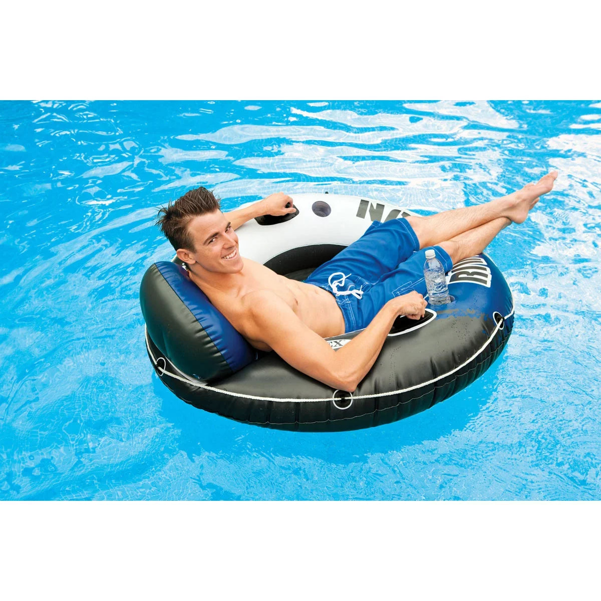 River (2 Tube w/ Intex Person Flag American Person 1 2 Float Pack) Run