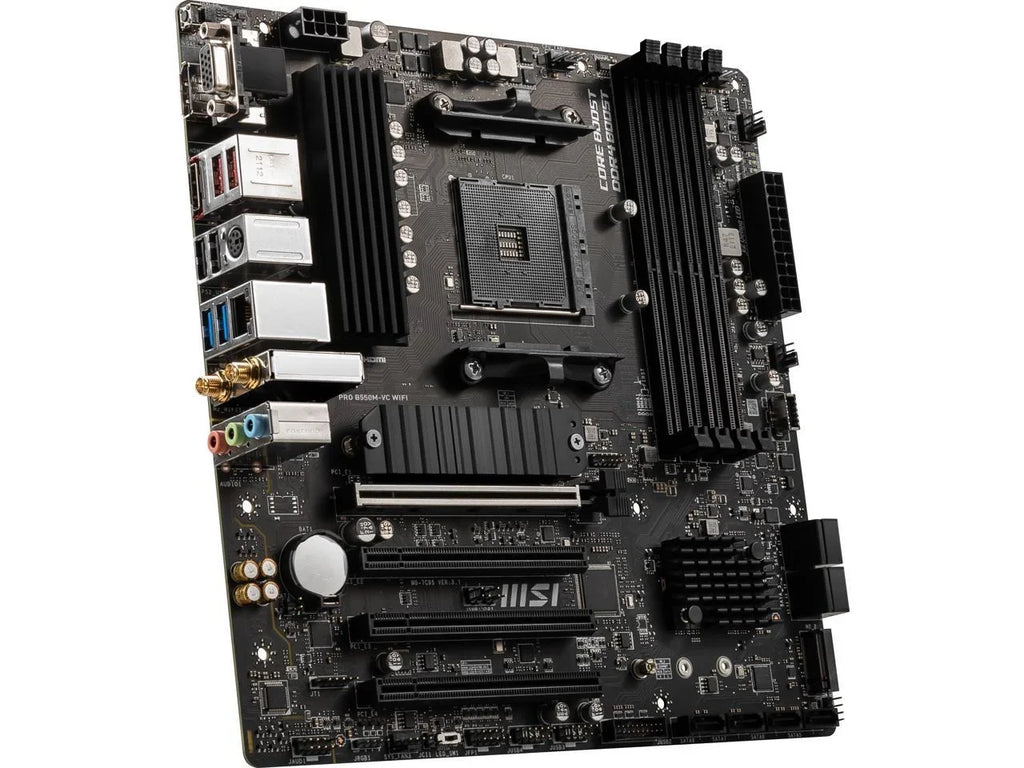 B550 AMD MATX PRO B550M-VC AM4 WIFI MSI PRO AMD Motherboard 6Gb/s SATA