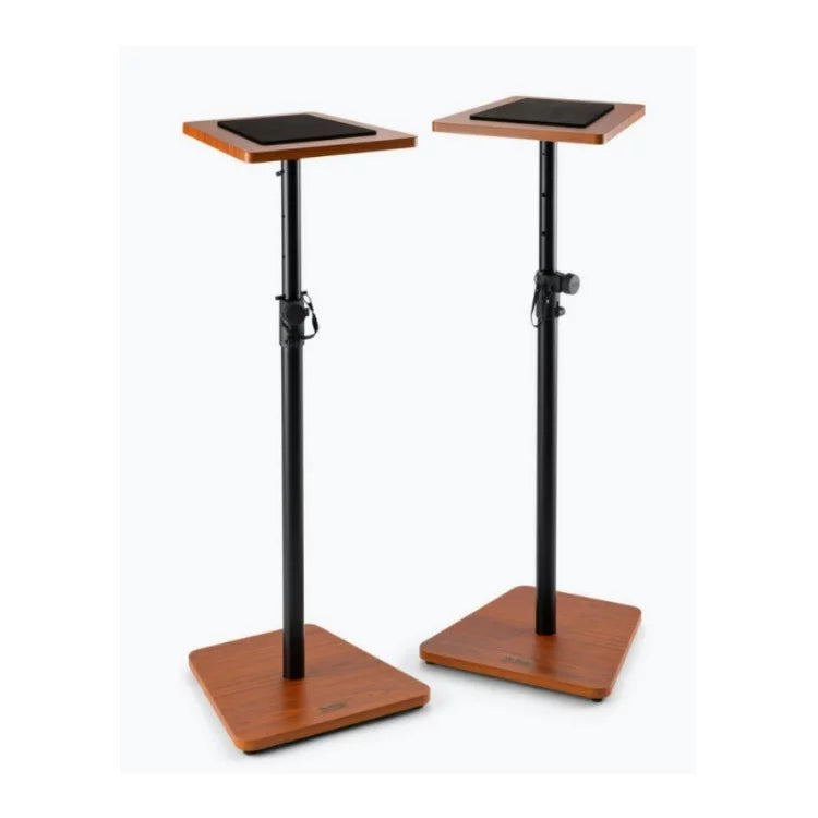 On Rosewood) Stands Height SMS7500R Stage Adjustable Studio Monitor Wood Non-Slip (2-Pack,