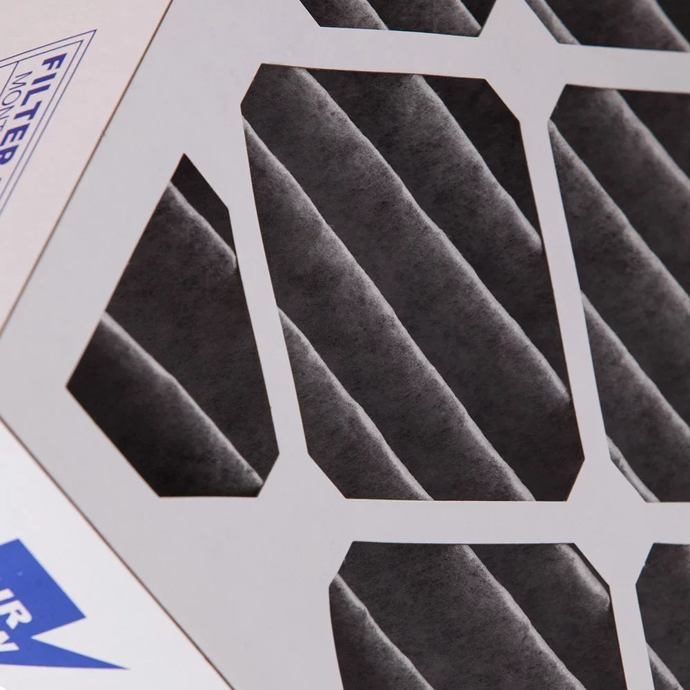 '+ Pack 2 16x20x4 Carbon Air 12 MERV Filter 5/8) Pleated Nordic Pure Pleated (3