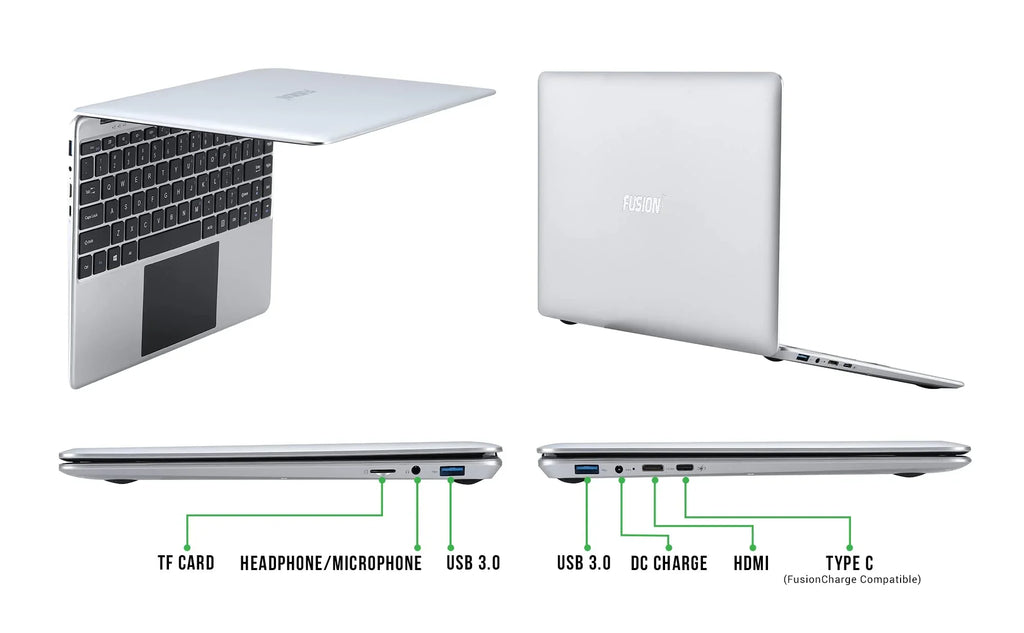 (Dual-Band RAM, WiFi Laptop T90B+ 2X Compatible, 10 Supports 5GHz 128GB M.2 SSD Windows WiFi) Model HD Intel Windows - Quad 11 CPU, speeds, Core 4GB WiFi 14.1" Full Storage, Pro Lapbook, SATA