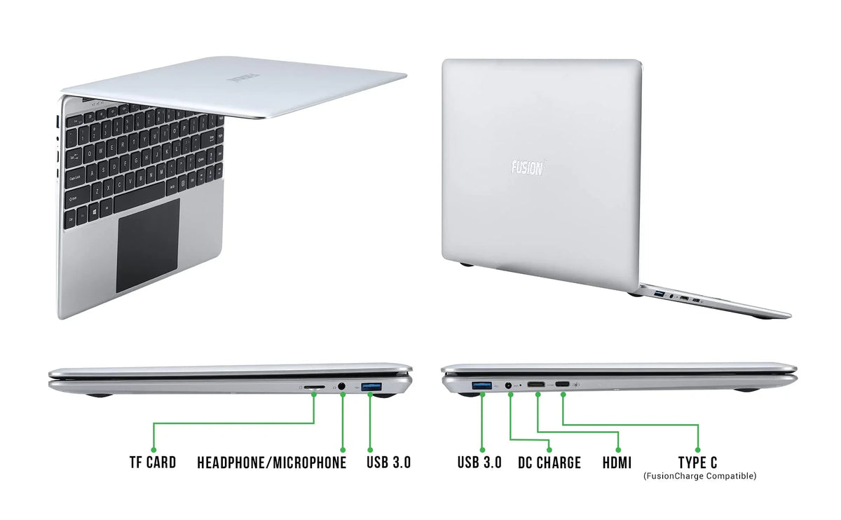 (Dual-Band RAM, WiFi Laptop T90B+ 2X Compatible, 10 Supports 5GHz 128GB M.2 SSD Windows WiFi) Model HD Intel Windows - Quad 11 CPU, speeds, Core 4GB WiFi 14.1" Full Storage, Pro Lapbook, SATA