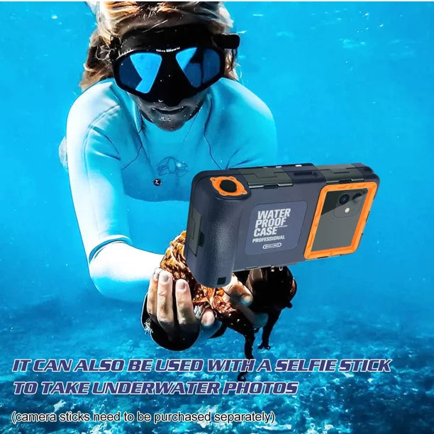 Smart LCD for Professional Underwater UrbanX Protective to Surfing Diving Snorkeling 5 [15m/50ft] Infinix Waterproof Lanyard all Inch Phones Photo with Up Housing Video And Swimming Case 6.9