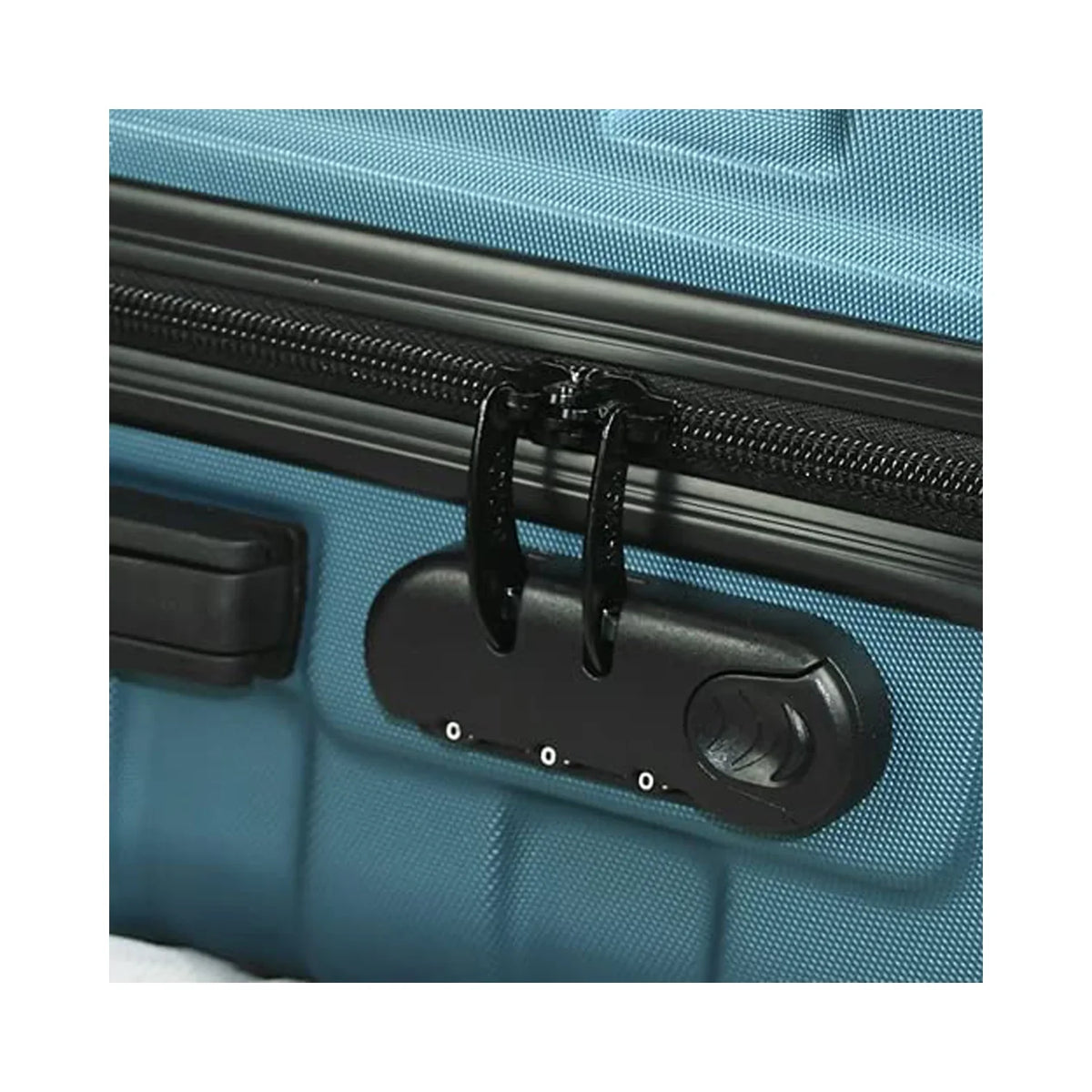 3-Piece with Wheels, Set Turquoise, (20/24/28) Spinner Prime Suitcases Luggage Hardside Hipack