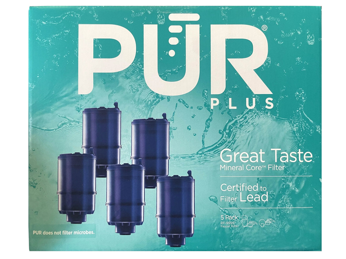 Filter, Replacement PUR Mount liquid Blue, 5 Pack Faucet