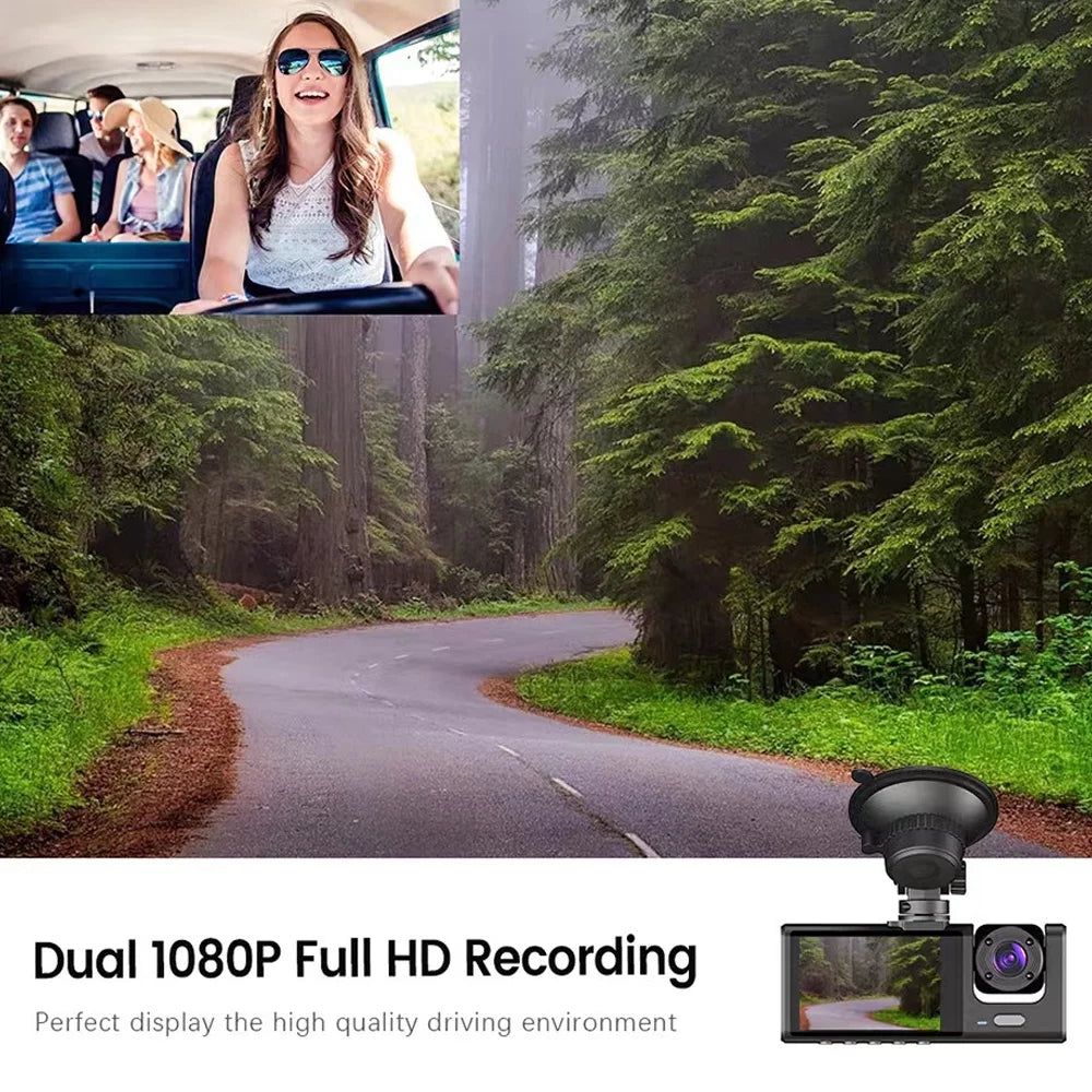 with Dash Safety Auto Recorder Driving WiFi, Clear Video ammoon Car Camera 3 for Cam