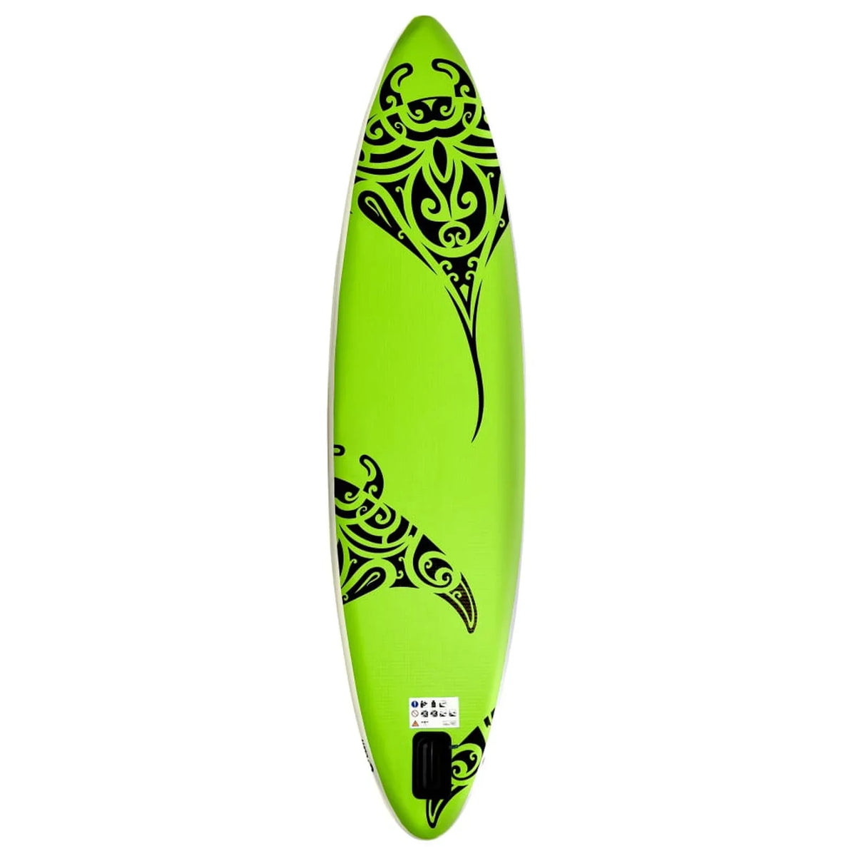 126"x29.9"x5.9" Inflatable Green Paddleboard Set MABOTO