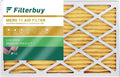 16x25x4 (1-Pack) Filterbuy HVAC 11 Furnace AC Filters MERV Air Pleated