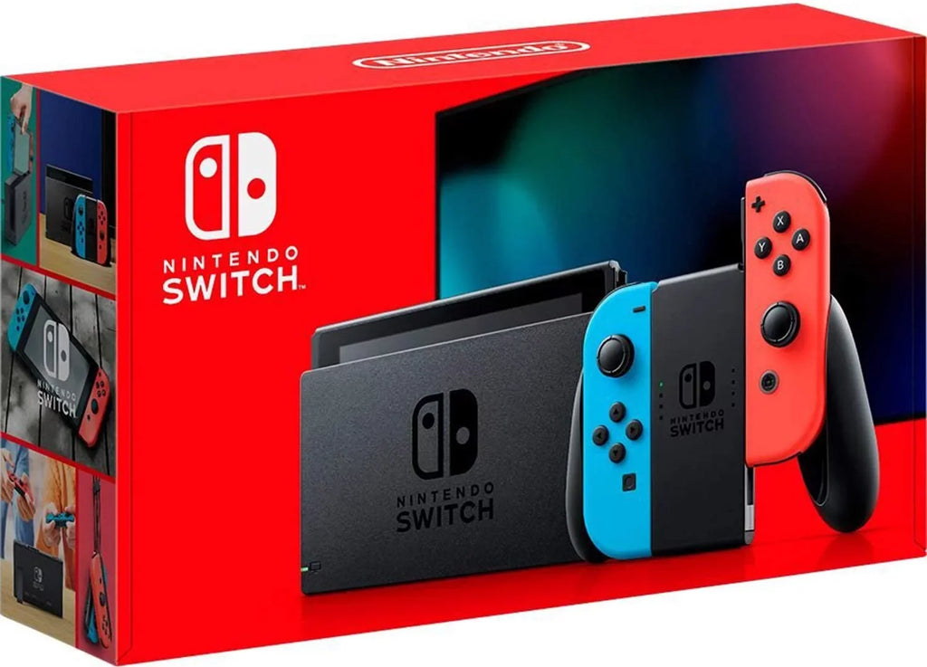'- Neon Nintendo Blue Joy-Con459 Console Red/Neon 32GB - Switch