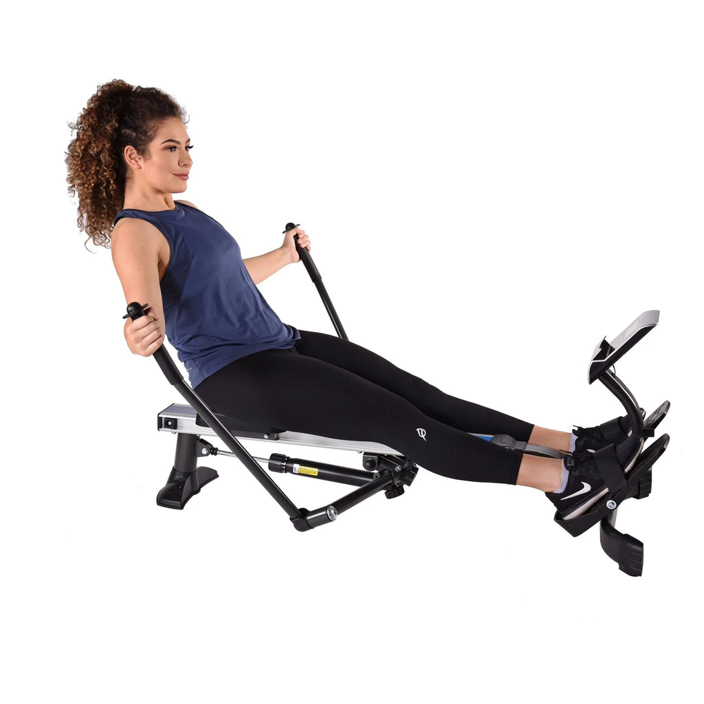 w/ Stamina Products Glider 35-1052 Rowing Machine BodyTrac Fitness Monitor