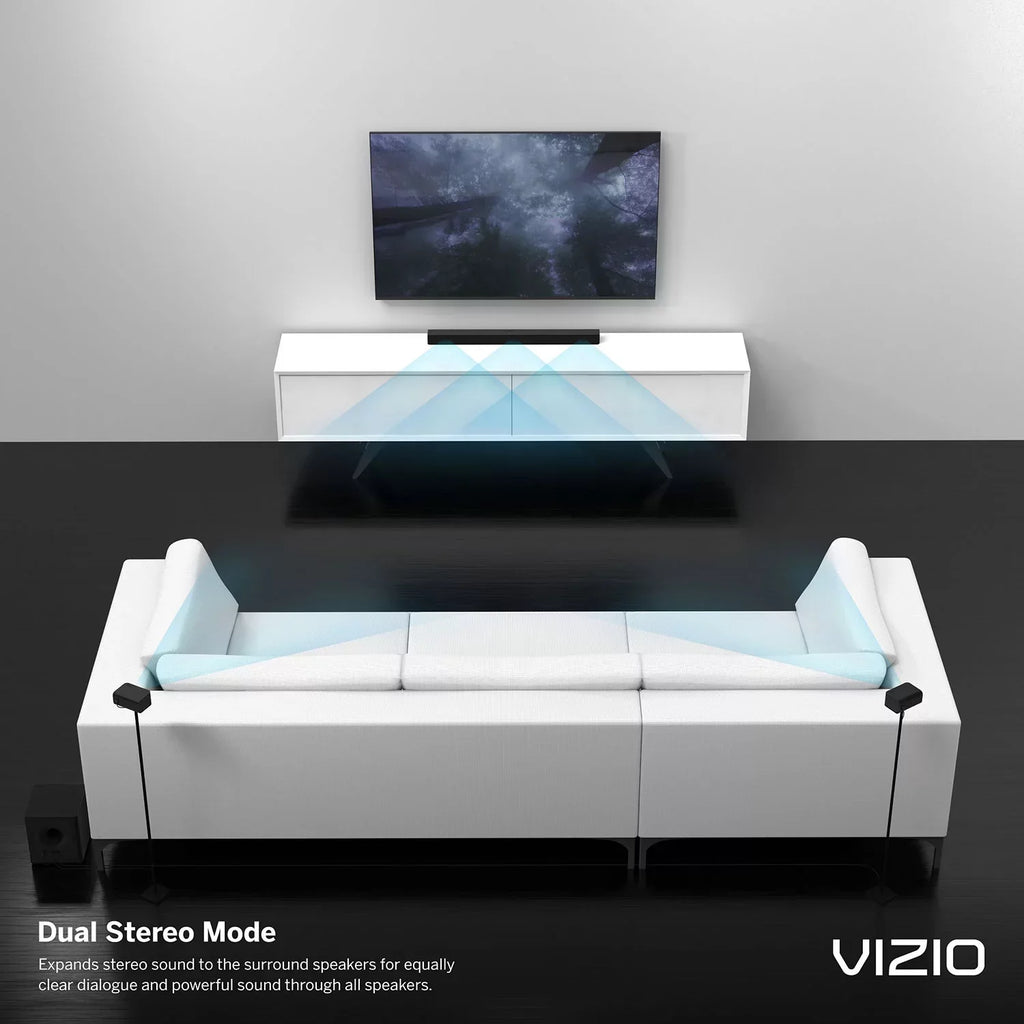 5.1.2 DTS:X, Dolby with M-Series Premium Sound Bar VIZIO Bluetooth Atmos,