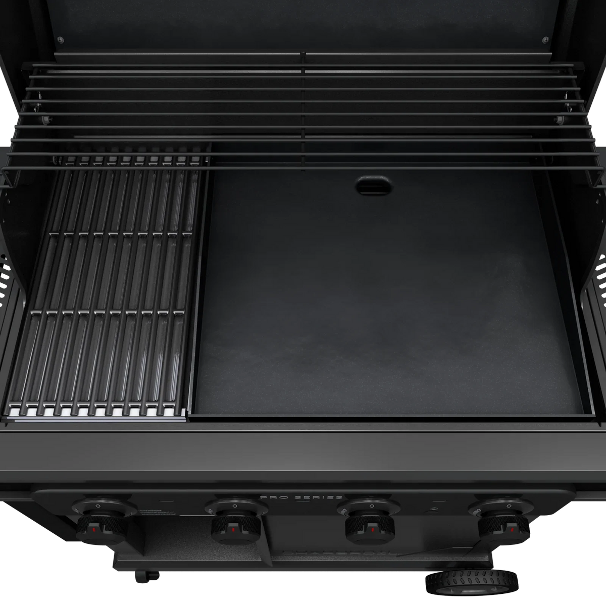 Grill and Gas 4-Burner Side Burner with Pro Char-Broil Series™ Griddle