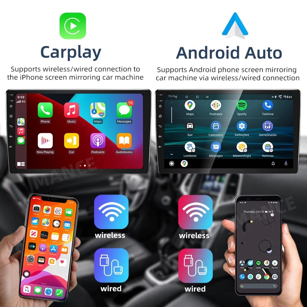 Camera 2007-2012 GPS carplay/Auto Escape Car with Carplay for Android Stereo Backup 11 Radio Navi