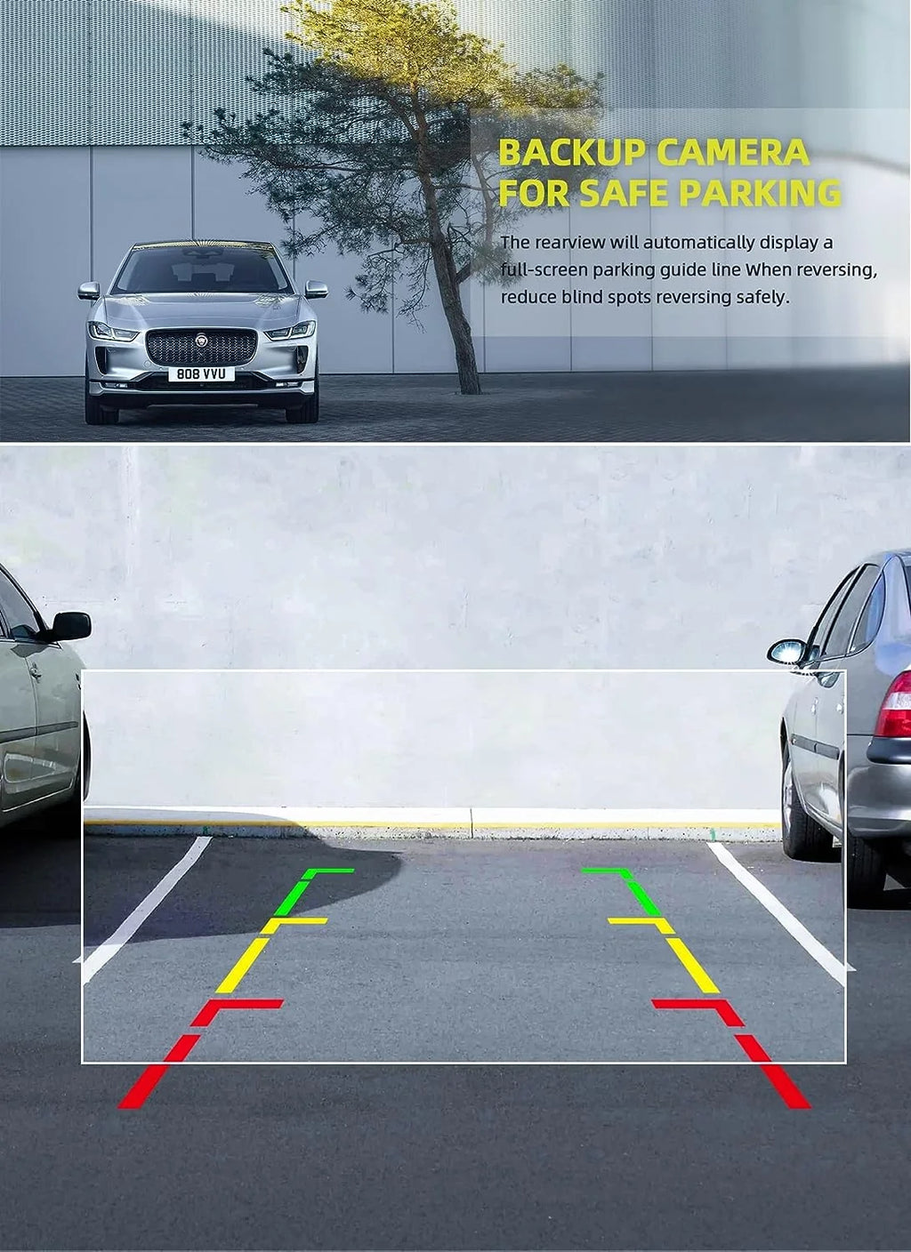 Parking Vision,170° 2K+1080P+2K Dash Wide Emergency Night Rear Angle, Camera 4K 3 Speed IR Inside Lock, TOGUARD GPS Camera Monitor Car WDR, Channel and Front