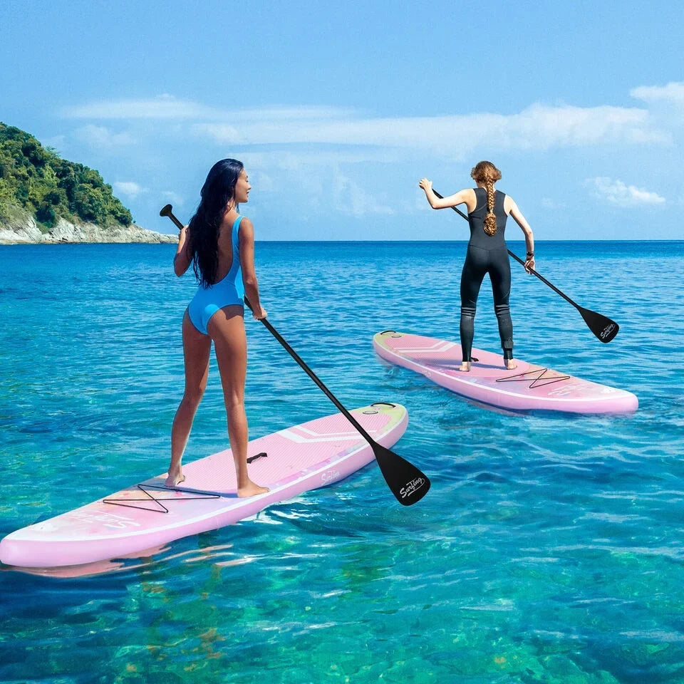 with 11FT FULLWATT Board Up Stand Paddle Inflatable SUP Surfboard Seat Kayak Complete Kit